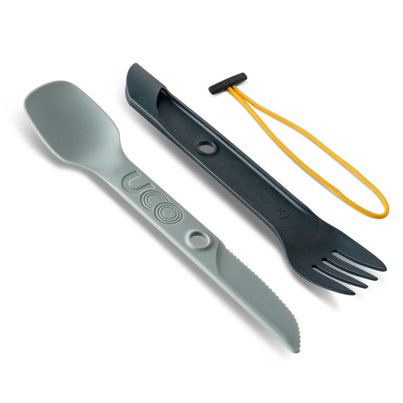 UCO 2-Piece Switch Spork Camping Spoon-Fork-Knife Utensil - Image 1